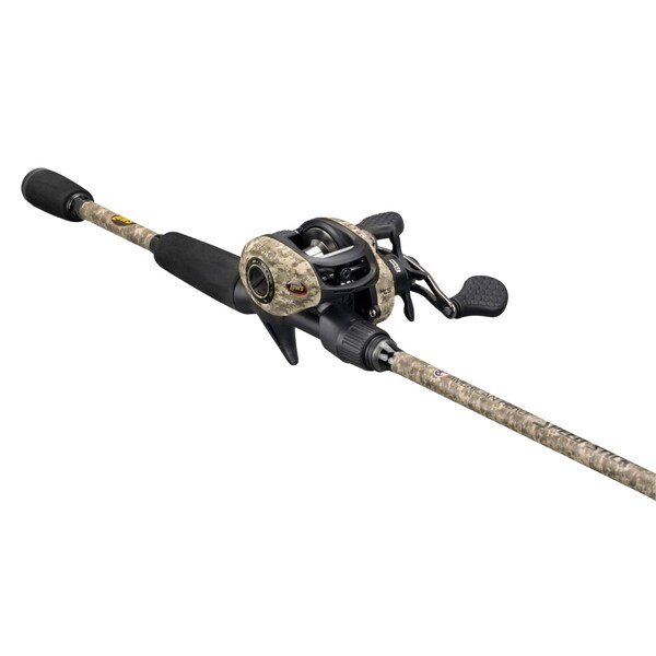 Lews American Hero Camo Speed Spool IM7 Combo 6ft 10in LH AHC1SHL610MH